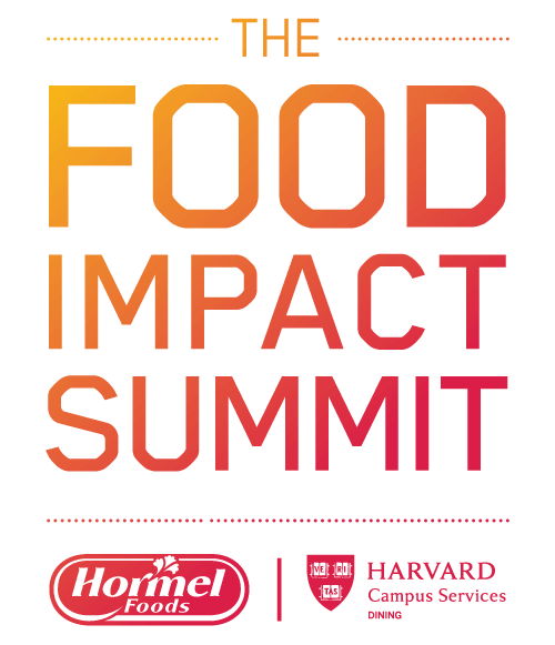 The Food Impact Summit 2020 logo white